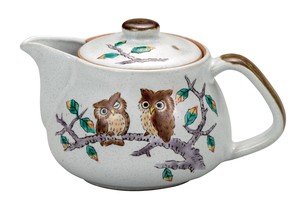Kutani ware Teapot Owl