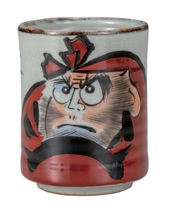 九谷烧 日本茶杯 达摩不倒翁