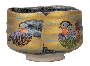Kutani ware Drinkware Matcha Bowl