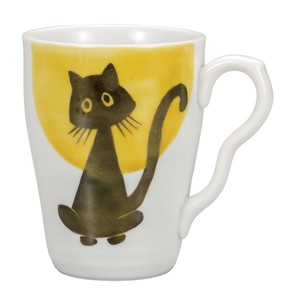 Kutani ware Mug Cat