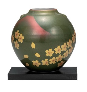 九谷烧 花瓶/花架