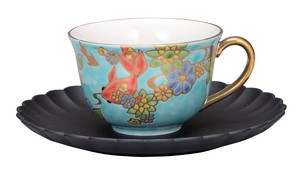 Kutani ware Yamanaka lacquerware Cup & Saucer Set Saucer Goldfish