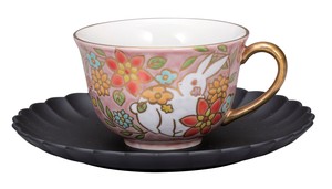 Kutani ware Yamanaka lacquerware Cup & Saucer Set Saucer