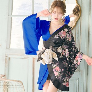 1185和柄着物ドレス 和柄 衣装 ダンス よさこい 花魁 コスプレ キャバドレス