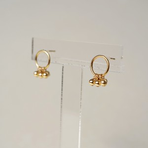 〔14kgf〕サークルゴールドピアス (pierced earrings)