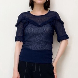 Sweater/Knitwear Knitted Sheer