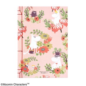 Notebook Moomin Peach Japanese Sundries