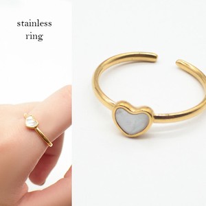 Material Stainless Steel Rings 17mm 1-pcs