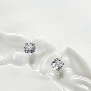 7mmストーンノンホールピアス