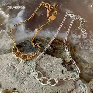 Silver Bracelet Plain Chain sliver Ladies