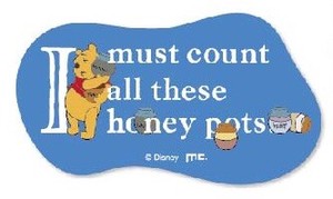 Stickers Sticker Series Face Die-cut Pooh