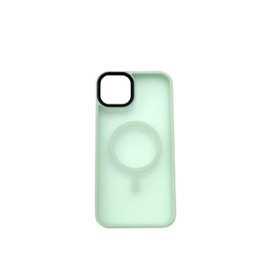 【Apple MFi認証・MagSafe対応】MGJ iPhone 14 / 14 Pro / 14 Plus / 14 ProMax用ケース ライトグリーン