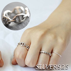 Silver-Based Plain Ring One size fits all Rings Unisex