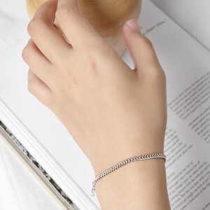Silver Bracelet  sliver Bangle Unisex