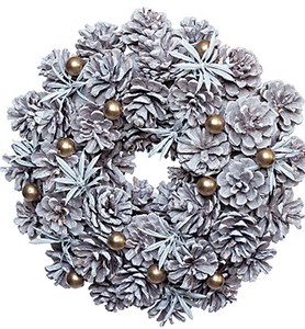 [2023クリスマス]彩か｜SAIKA　Snowly Whitepine Wreath S