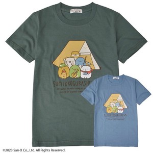 Kids' Short Sleeve T-shirt Sumikkogurashi San-x T-Shirt Kids