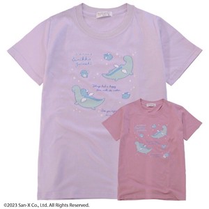 Kids' Short Sleeve T-shirt Sumikkogurashi San-x T-Shirt Tops Printed Kids Short-Sleeve