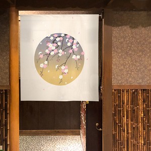 Japanese Noren Curtain Sakura 90cm Made in Japan