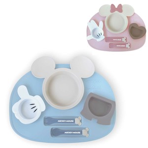 Divided Plate Mini Mickey Made in Japan