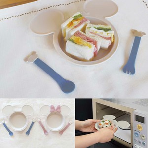 日本製 アイコン小皿＆スプーン・フォークセット