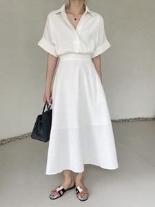 Casual Dress Linen-blend