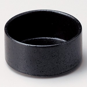 ≪メーカー取寄≫黒結晶丸7.5cmスタック鉢