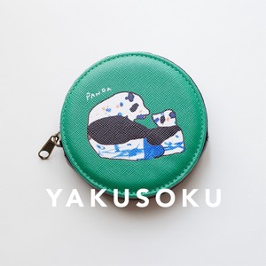 【受注生産】YAKUSOKU（やくそく）／パンダの親子 動物コイン＆パスケース