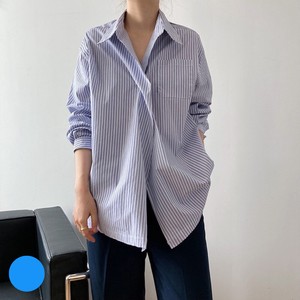 Button Shirt/Blouse Oversized Spring/Summer Buttons