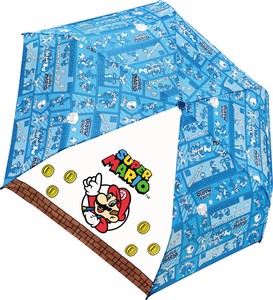 【4月入荷予定】90428  キャラクター折畳傘 スーパーマリオ　ブロック