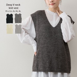 Sweater/Knitwear V-Neck Sweater Vest Ladies Autumn/Winter 2023