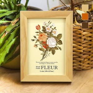Photo Frame Wooden 3-colors