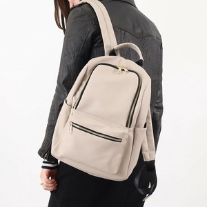 Backpack Faux Leather Pocket COOCO