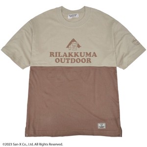 T-shirt T-Shirt Drop-shoulder Rilakkuma Short-Sleeve
