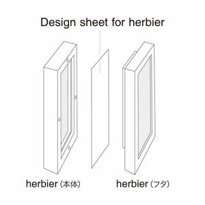 【クレイ　CLAY】 ★Design Sheet for herbier ﾃﾞｻﾞｲﾝｼｰﾄ ﾌｫｰ ｴﾙﾋﾞｴ 860-921-000