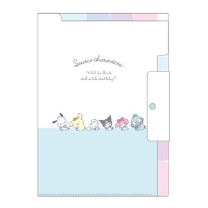 Small Item Organizer Sanrio Folder