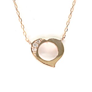 Gold Chain Necklace Pink 10-Karat Gold