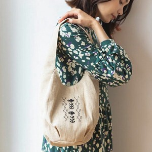 Handbag Cotton Embroidered