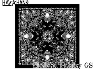 HAV-A-HANK　Skulls & Flames　BANDANA　22193