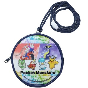 【ポーチ】ポケモン 丸型ネックパース ネイビー