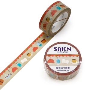 Washi Tape Coffee Shop Masking Tape 15mm