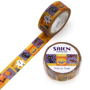 Washi Tape Masking Tape Trick or Treat 15mm
