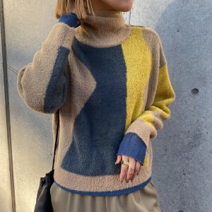 Sweater/Knitwear Crew Neck Intarsia