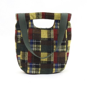 Tote Bag Check Pattern 2-way