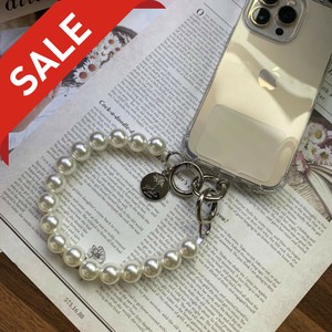 【アウトレット特別セール】スマートフォン用 パール ハンドストラップ ラージ IMHS01L　iPhone16