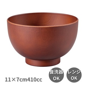 Donburi Bowl Brown M Made in Japan
