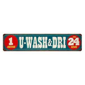 【スティールサイン】【etc.】Wash And Dri PT-RPC-258