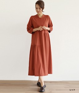 Casual Dress One-piece Dress Tiered Made in Japan