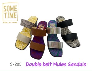 Sandals Wedge Sole Simple Made in Japan