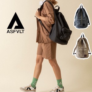【ASFVLT】バックパック 巾着 リュック 撥水 ユニセックス 男女兼用 23秋冬新作