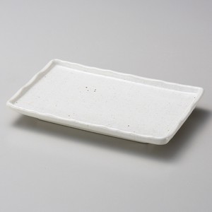 ≪メーカー取寄≫白釉格子21cm焼物皿